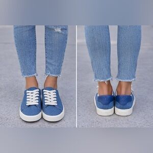 Sam Edelman Women's Ethyl Sneakers Indigo Denim